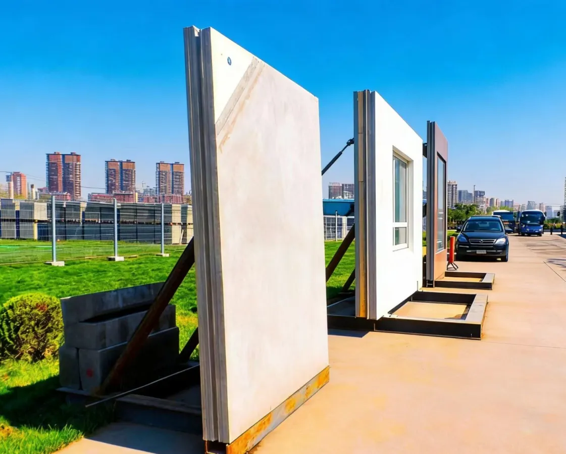 GOGER exterior wall panel — cross section