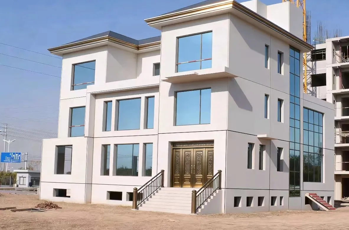 GOGER villa exterior — detail view